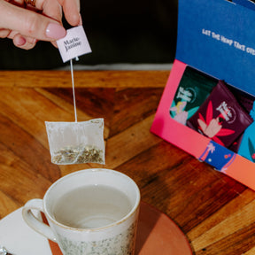 CBD tea and herbal tea box